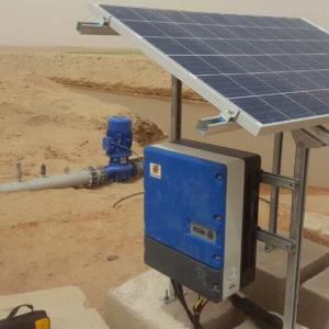 China 55KW 3 Phase Solar Pump Inverter With Wide MPPT For Center Pivot Irrigation on sale