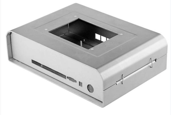 Buy Custom Sheet Metal Stamping with Customized Hole Size for Metal Packaging Solution at wholesale prices
