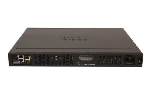 ISR4331-SEC/K9 Cisco 4000 Router 100Mbps-300Mbps System Throughput 3 WAN/LAN Ports 2 SFP Ports Multi-Core CPU