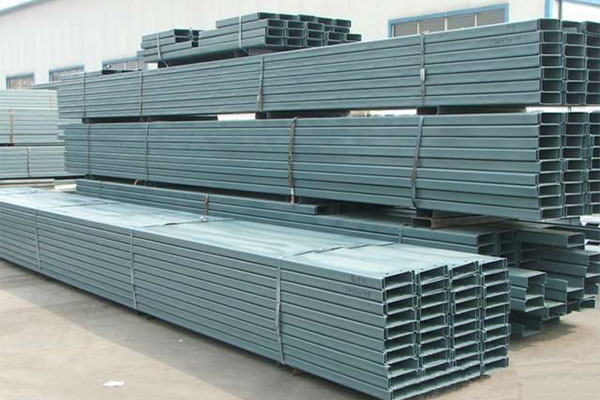 76mm Shaft Gearbox 5mm Post C Section Roll Forming Machine