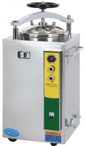 China 100 Liters Table Top Steam Sterilizer Hand Wheel Type Safe / Reliable With Safety Lock on sale
