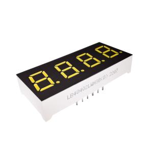 Quality Ultra Bright Red 16 Segment LED Display With Common Anode And 1.5ch 3mm Digit Height for sale