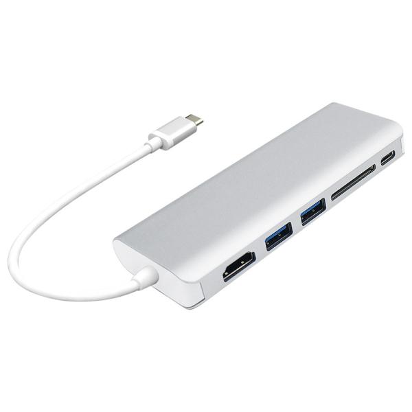 USB Type C Hub Adapter USB Hub Type C to 4K Convertor of Charging Data