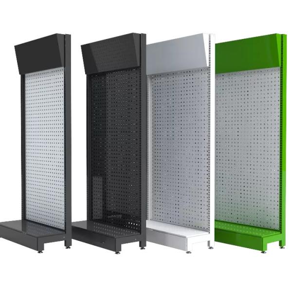 Buy Pegboard Hardware Display Shelf 60kg Load Customized at wholesale prices