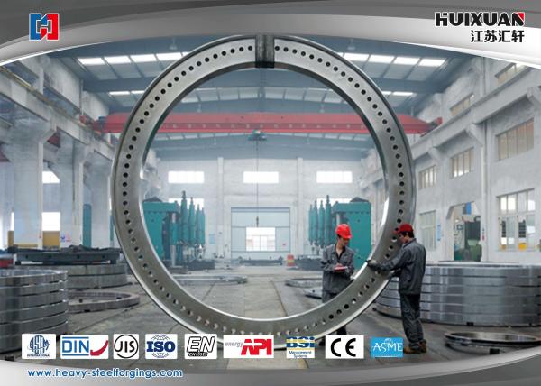 Buy 4140 Q345D 50Mn Industrial Forged Flanges Large Scale 9000MM Diameter at wholesale prices