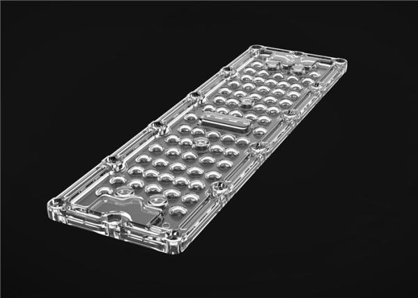 Buy PMMA Material LED Lens Array Rectangular Pattern 90 Degree For 3030 Chips at wholesale prices