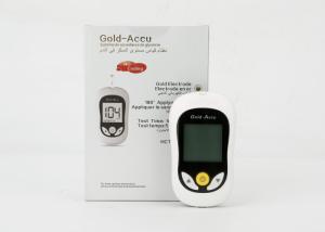 Gold Accu OEM Home Glucose Meter Particular Track Optimization System Lancing Device Accurate