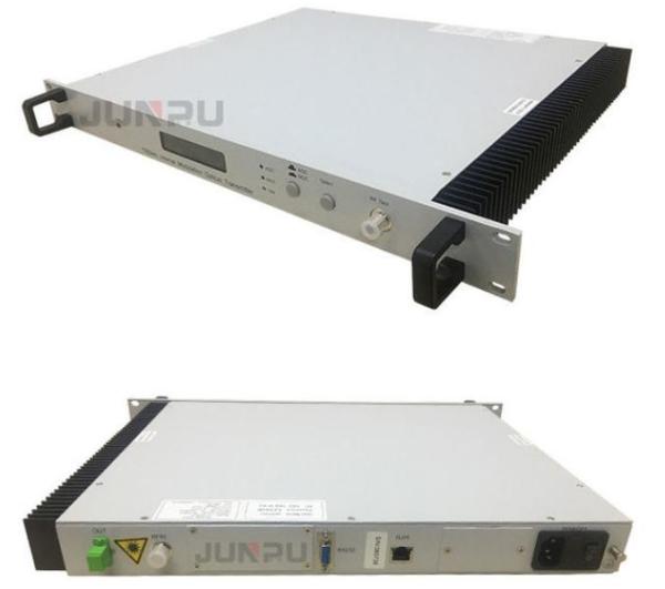 Buy 24mw 1310nm Catv Optical Transmitter 45 ~ 862Mhz 1+1 Backup Power Source at wholesale prices