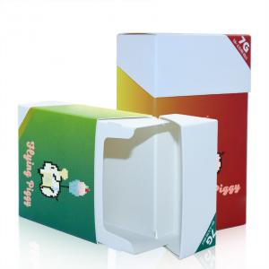 China Custom Child Resistant Vape Packaging Box Pre Glass Roll Cigarette Packaging Box on sale