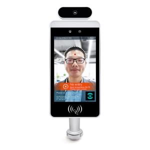 Quality 2MP IR Face Recognition Attendance Machine With Temperature for sale