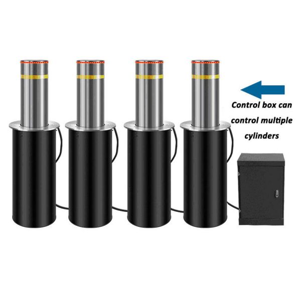 3S-3.8S Telescopic Bollards Retractable Bollards For Driveway