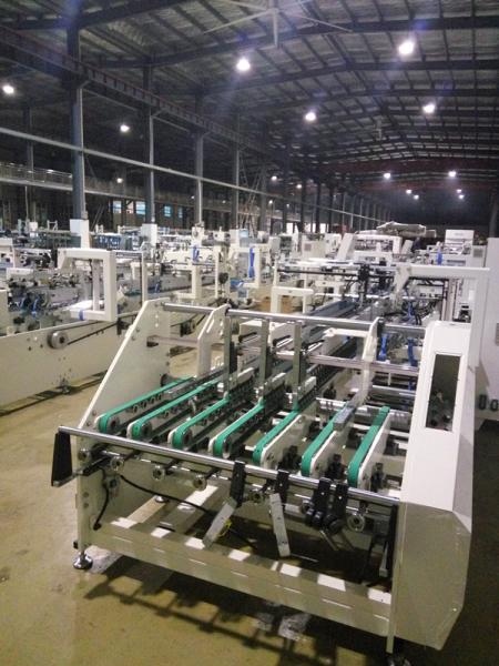 Buy High Speed Paper Milk Box Window Box Patching Machine at wholesale prices
