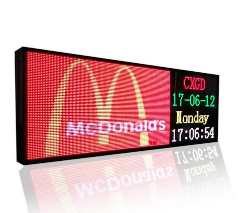Buy P5 HD 64x16 Programmable Scrolling Message Display at wholesale prices