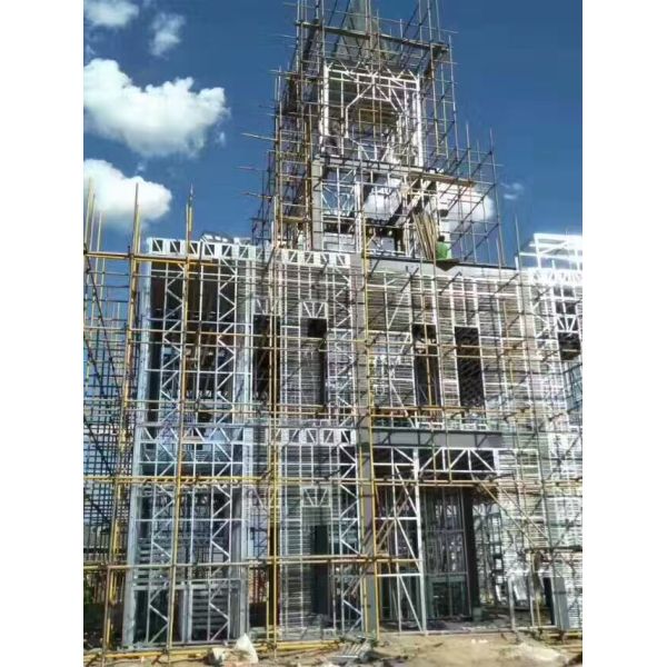 610mm width Galvanized Rib Lath Mesh 1-3m Length 0.3mm Thickness