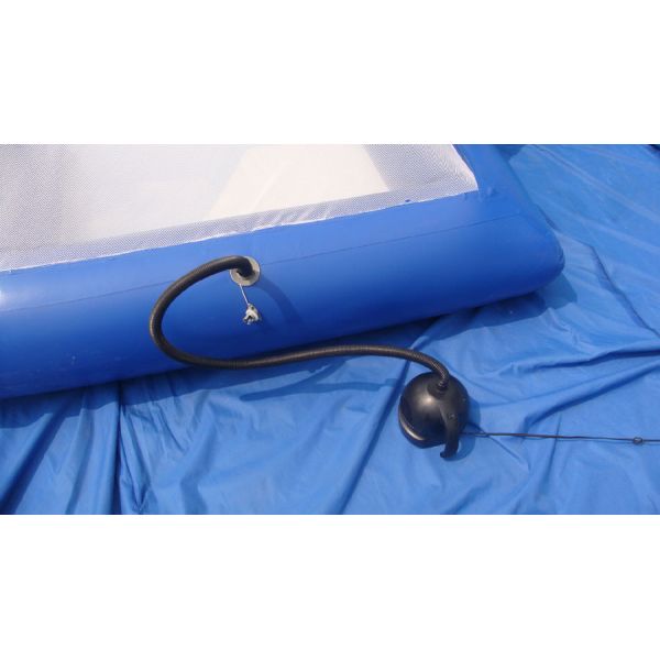 Giant Inflatable Cone With Climbing Handles For Water Park And Sea Shore Amusement