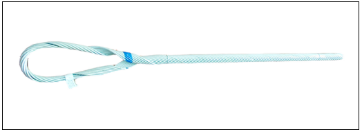 Preformed Tension Clamp for ADSS Fiber Optic Cable on Hot Dip Galvanized Flat Iron