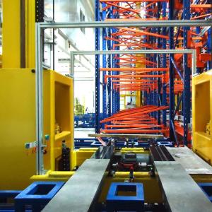China Storage Asrs Racking System Stacker Crane 1T Light Medium on sale