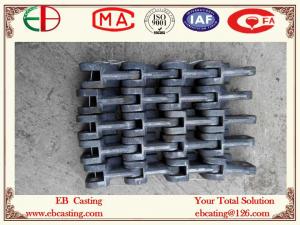 China High ChromeHigh Si Heat-resistant Cast Iron RTCr1 Grate Bars for Chain Furnaces EB3257 on sale