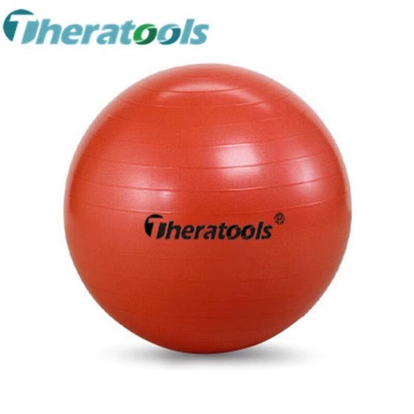 Inflatable Exercise Gym Yoga Ball Anti Burst Custom Printed PVC For Training
