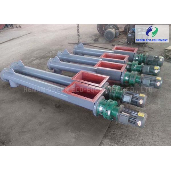 Compact Structure Feed Screw Conveyor Abrasion Resistance Power Saving