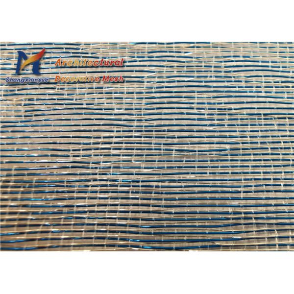 Sound Insulation Glass Wire Mesh 0.5mm Fine Stainless Steel Mesh