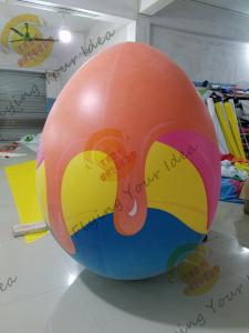 Quality Oxford Advertising Inflatable Easter Egg / Custom Made Inflatables Easy Set Up for sale