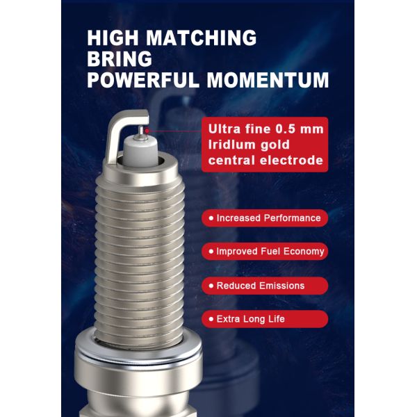 Small Engines Applicable Spark Plug Replacement for D8EA Thread Diameter M12*1.25