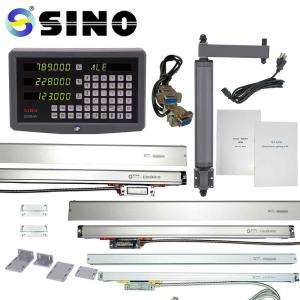 Quality Three Axis LED Digital Readouts For Lathes , Resolution 1µm Linear Scale DRO System for sale