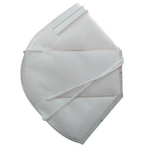White N95 Dust Mask With Valve Folding / Reusable N95 Particulate Filter Mask