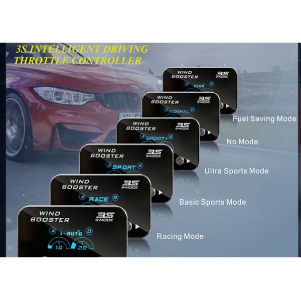 Windbooster 3S Electronic Car Throttle Controller Econ Mode Fuel Saving