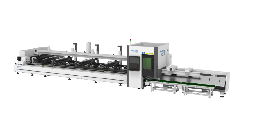 MP-6012D SERIES Laser Tube Cutting Equipment With Plate Tube Welding Structure