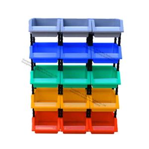Quality 50kg Large Stackable Open Front Storage Bins for sale
