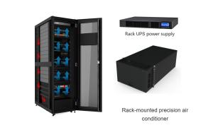Telecom Sites Rack Data Center With DC Inverter Rack Mounted Precise AC Units