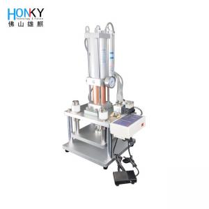 Quality Full Air Control Semi Auto Capping Machine For 2Ml Spray Perfume Capping for sale