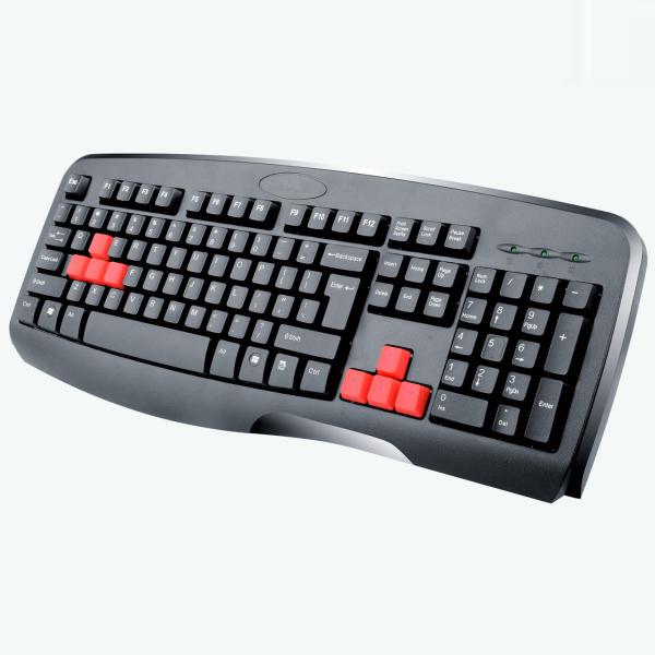USB Interface Mechanical Gaming Keyboard , Black Mechanical Keyboard For Gaming