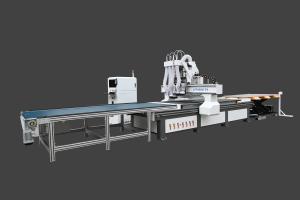 Quality Unloading Table Nesting Machine Multi Spindle With Material Uploading for sale