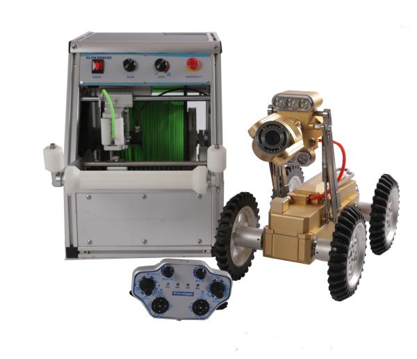 Buy Remote Control Sewer Pipe Inspection Robot With High Resolution Camera at wholesale prices