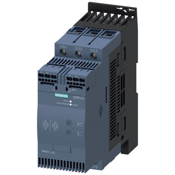 Custom 3RW3046-2BB04 SIEMENS SIRIUS Soft Starter S3 80A 45kW 24V