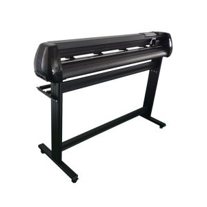 Black 1350mm Al Stand 53 Inch Sticker Cutting Plotter