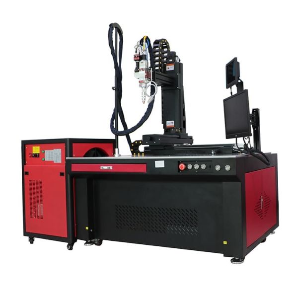 4 Axis Battery Laser Welding Machine 1000w With Longmen Gantry Frame