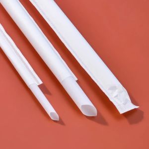 CPLA Biodegradable Straws 12*230mm High Temperature Normal Temperature