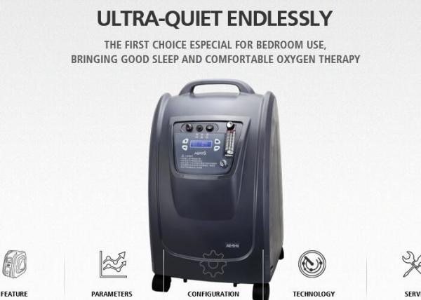 Buy 10L Flow Rate 220V Oxygen Concentrator Humidifier With Heat Balance System SPO2 Optional at wholesale prices