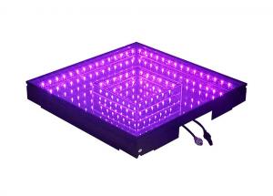 China Wireless Stage Lighting Equipments Magnet 3D Mirror Led Dance Floor Portable on sale