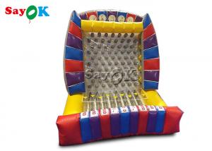 China Inflatable Outdoor Games Carnival Inflatable Plinko Sports Game For Kids Adults on sale