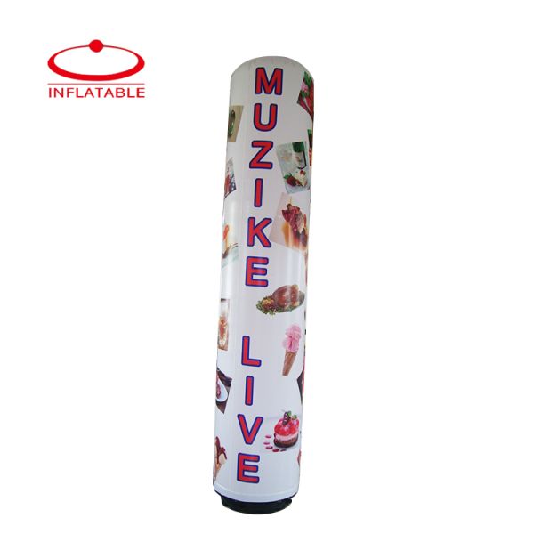3.5m Inflatable Air Column Custom Logo Advertising Lights OEM