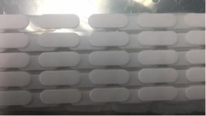 Anti Scratch Light Diffusing Polycarbonate Material With 3M 467 Adhesive Back
