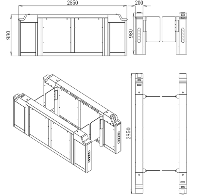 IRONMAN IM.ABST621 SPEED GATE -- Heavy Duty