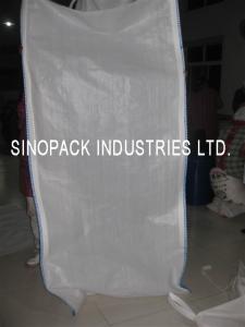 China Tall U-Panel Big Bag FIBC , UV Treated Cement Polypropylene Jumbo Bags on sale