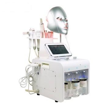 Buy Portable Ultrasonic H2O2 Bubble Machine RF Hydra Oxygen Facial Machine at wholesale prices