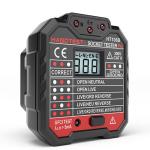 AC 250V Standard LED Plug Socket Tester , HT106B Socket Outlet Tester